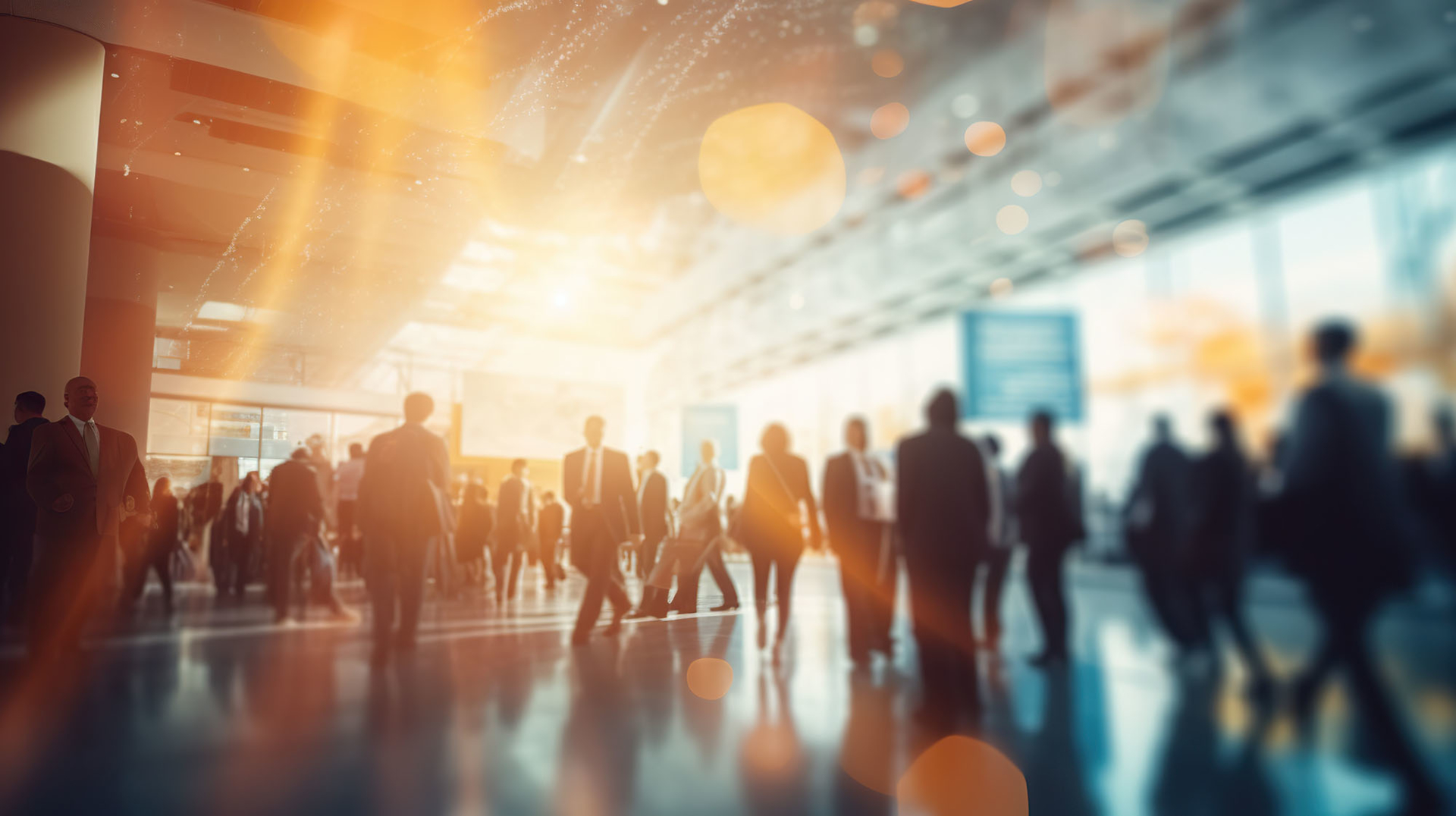 Headerbeeld met thema beurs